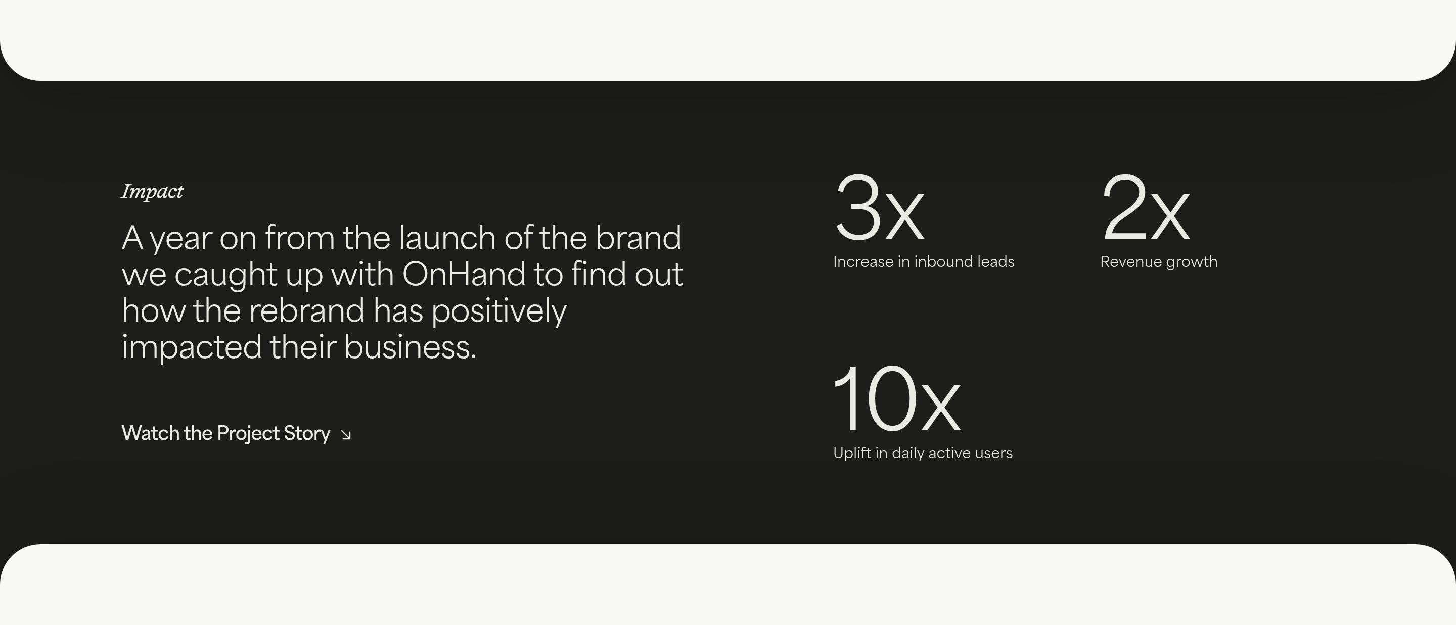 Statistics section preview